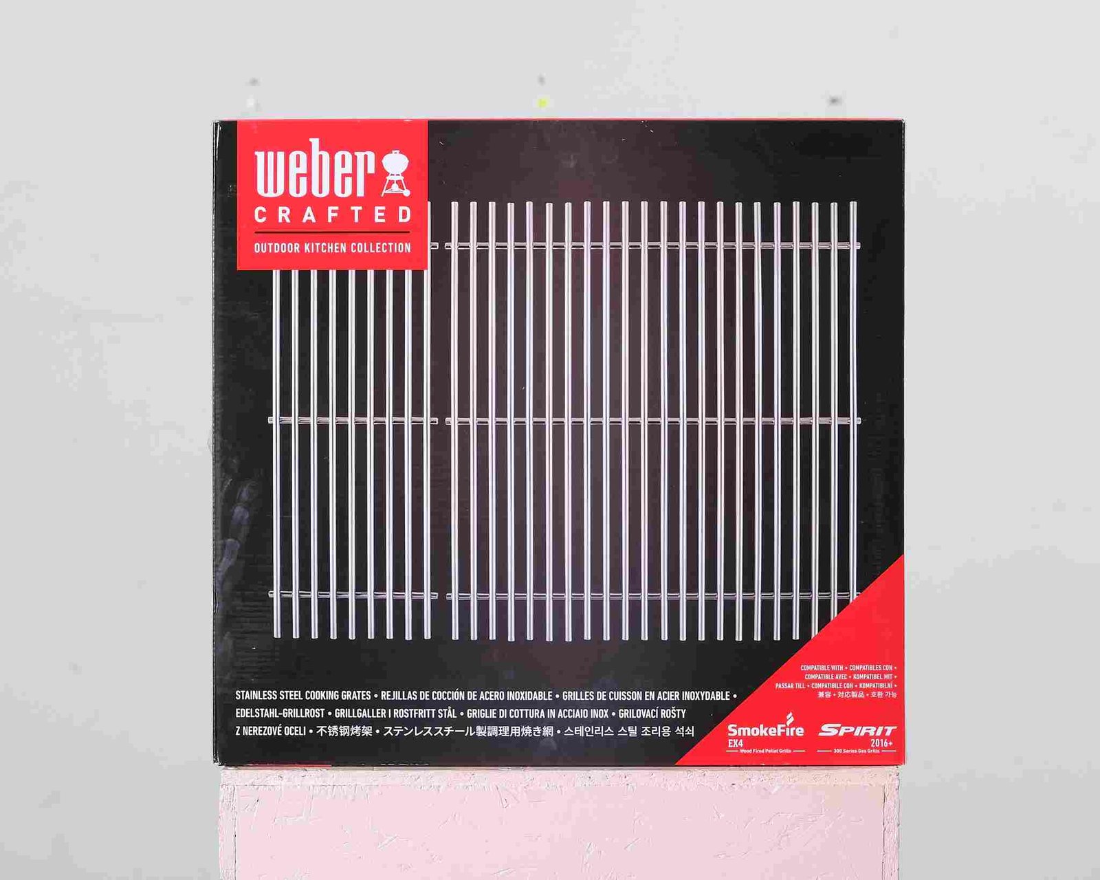 Weber ruostumattomat teräsritilät