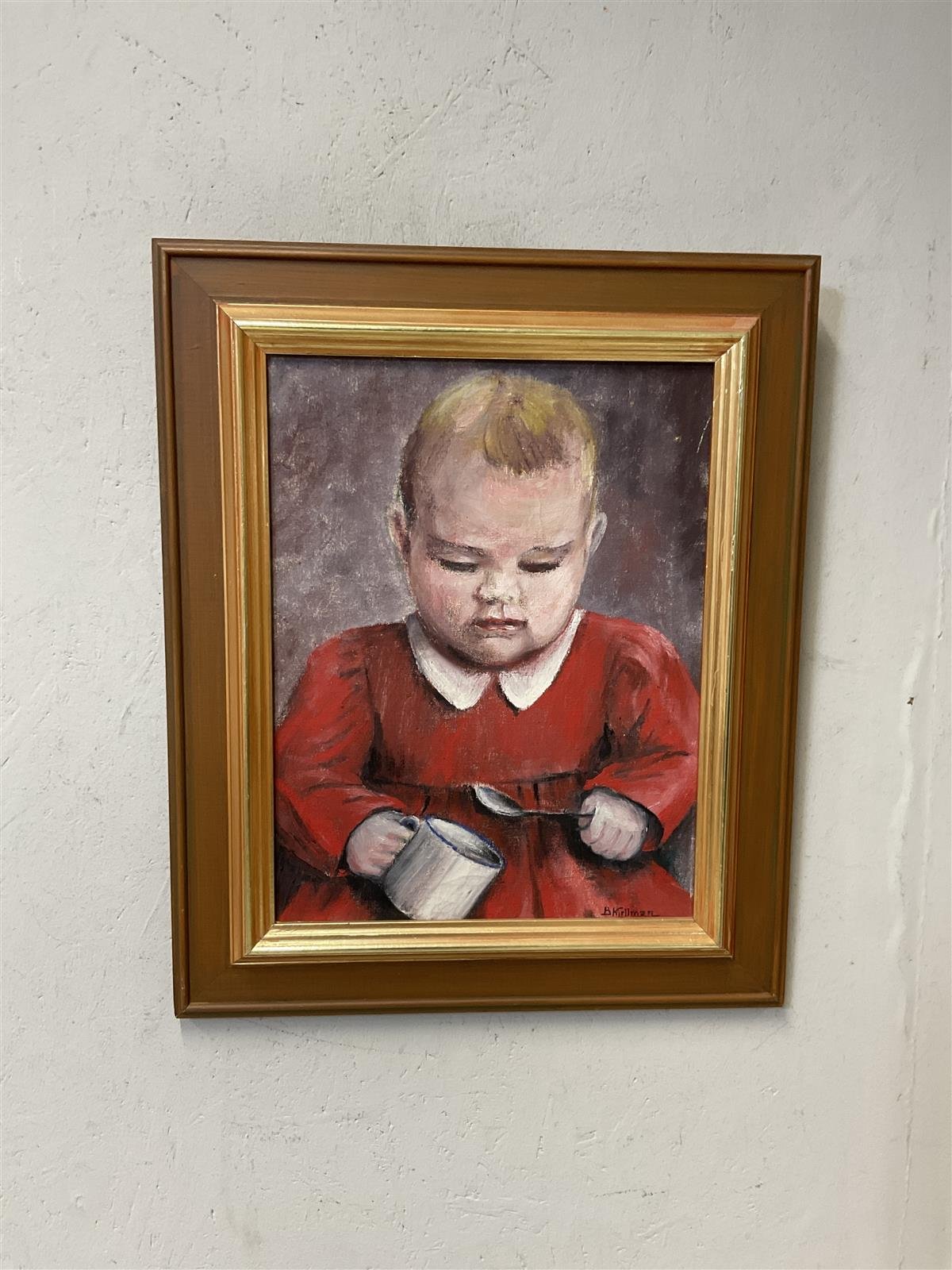 Taulu öljyvärimaalaus, B Kjellman