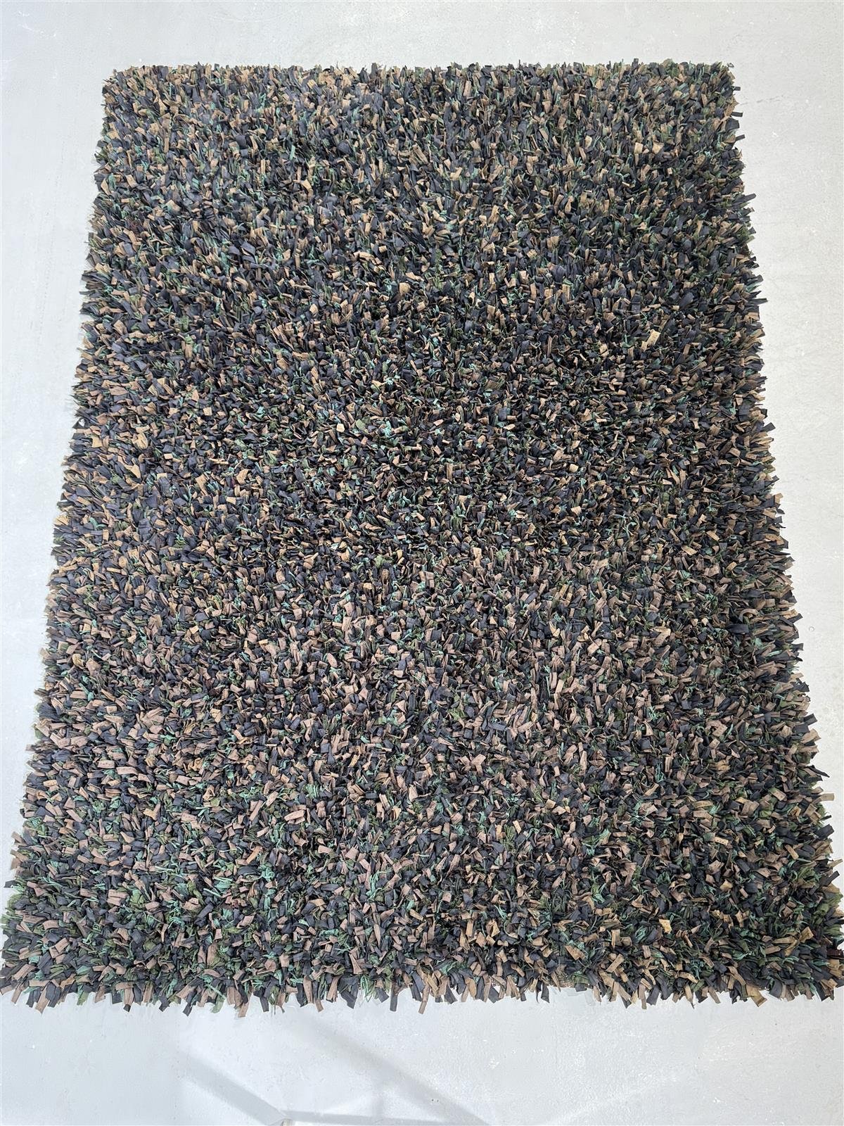 Käsin tehty Suomalainen matto 173x245 70-luku