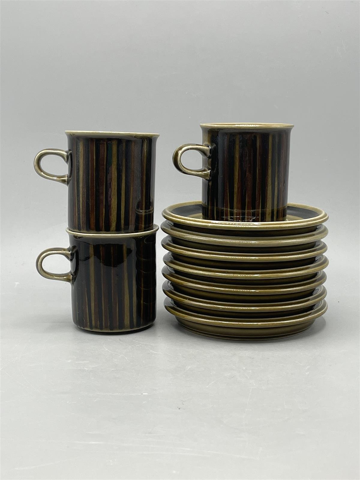 Arabia Kosmos kahvikupit 3kpl (+3), GOG