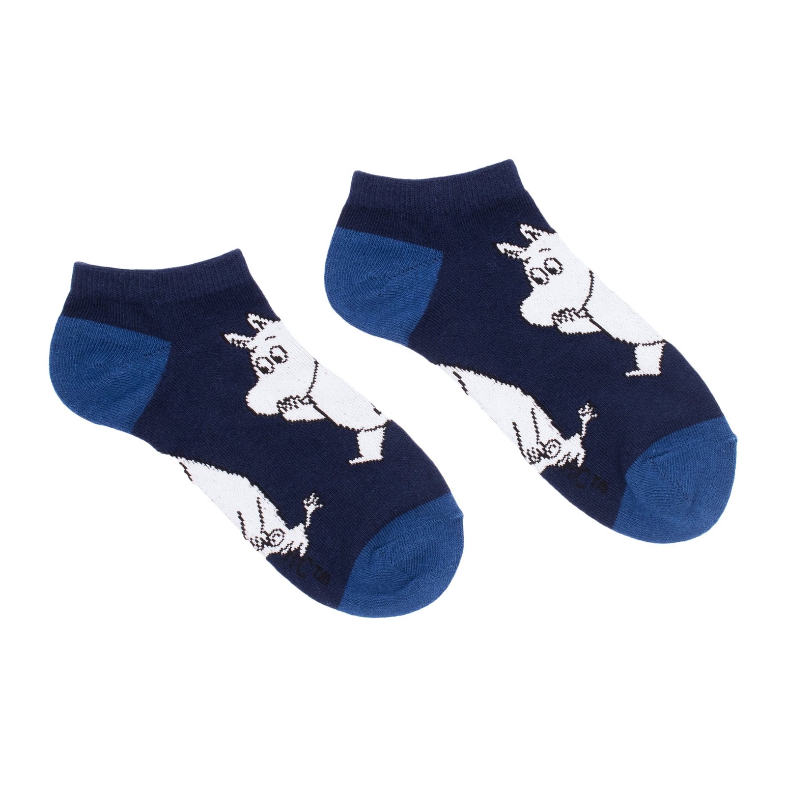 Muumipeikko Mietteliäs Miesten Nilkkasukat - Tummansininen