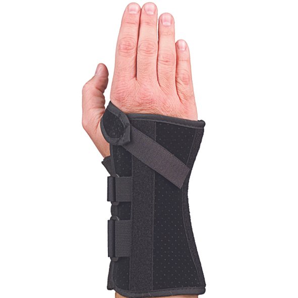 Med Spec 28574 V-Strap rannetuki (20cm), koko M, oikea M / Oikea