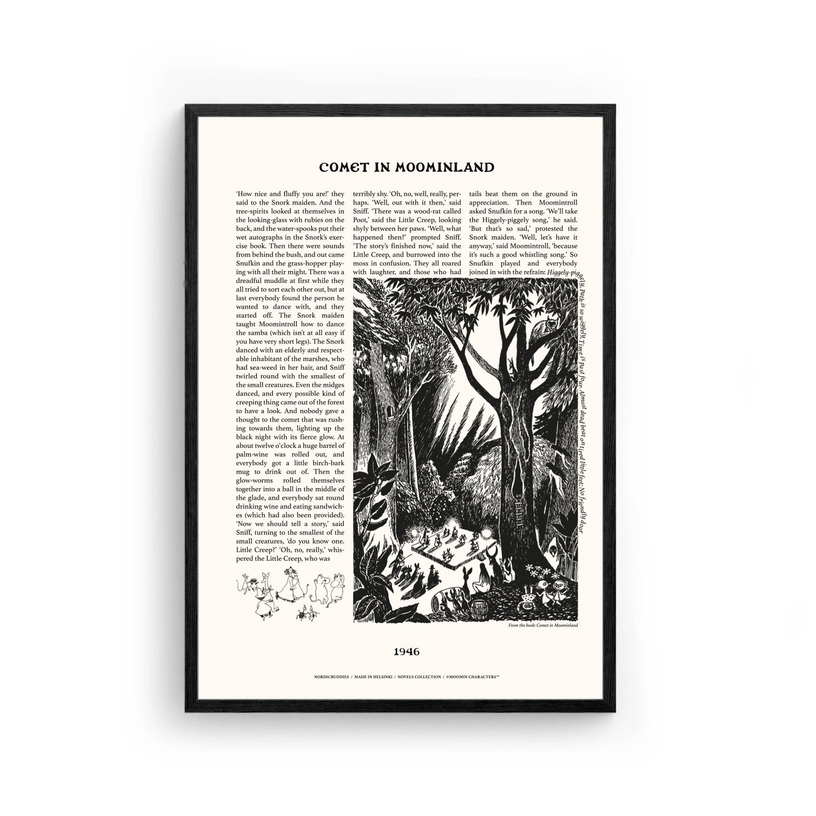 Muumi Novels Juliste