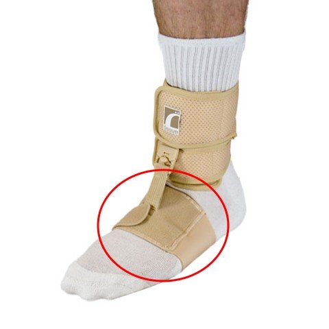 Ossur 27811 Foot-Up jalkaterämansetti, koko 1, beige S/1