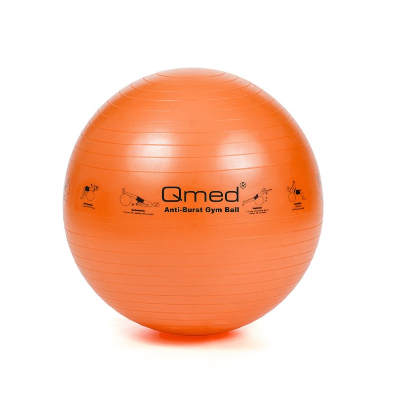 Qmed ABS GYM Ball jumppapallo, oranssi, 25cm
