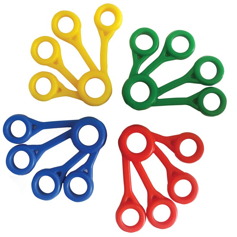 Qmed Finger exerciser sormien harjoittaja, sininen, erittäin vahva vastus Sininen