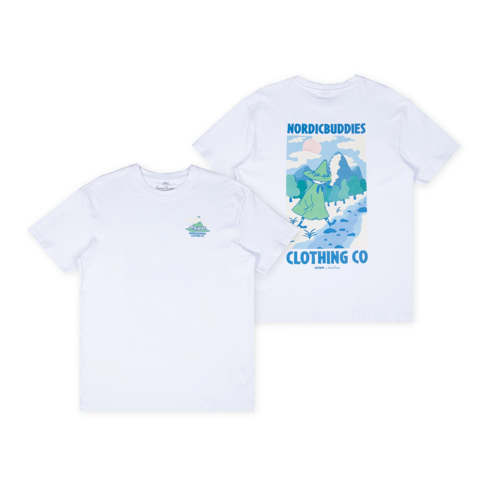 Nuuskamuikkunen Seikkailu T-paita Unisex