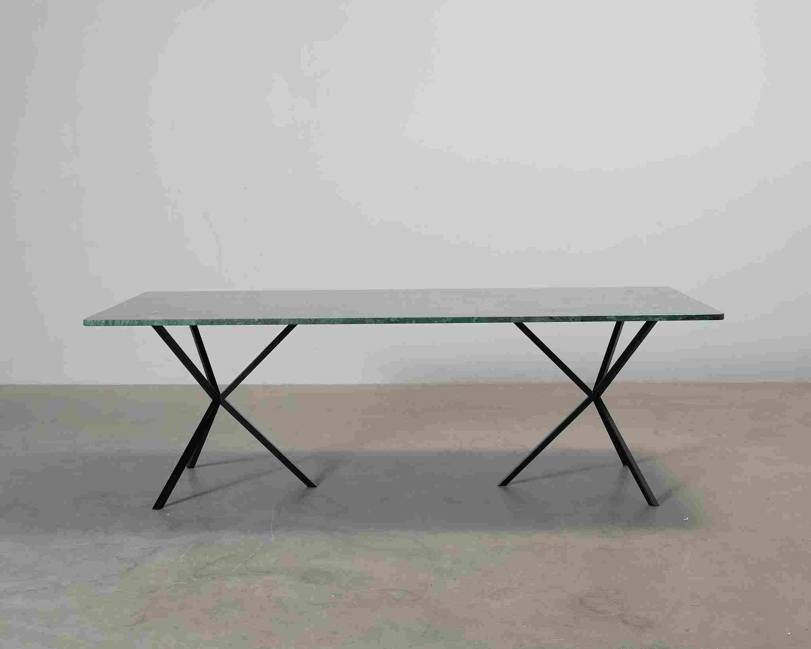 NEB No Early Birds ruokapöytä vihreä marmori 220 cm