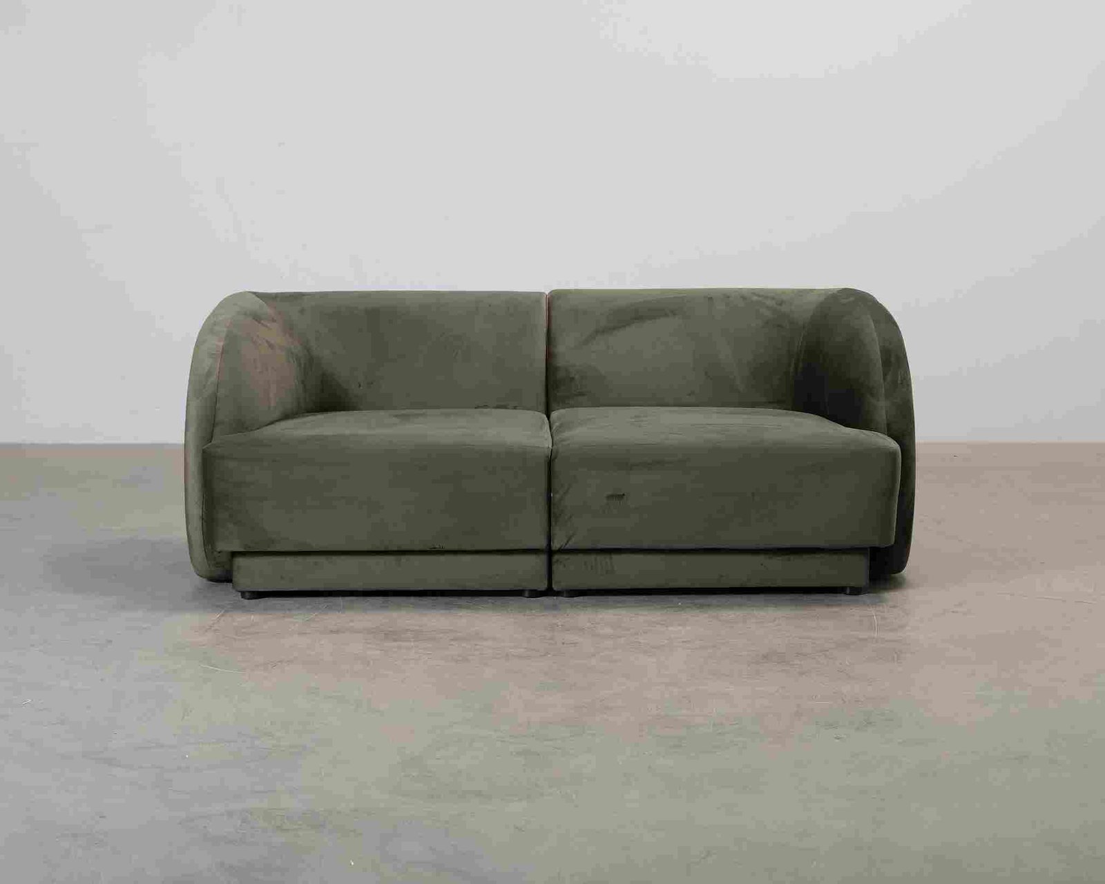 Micadoni Miley 2-istuttava sohva vihreä