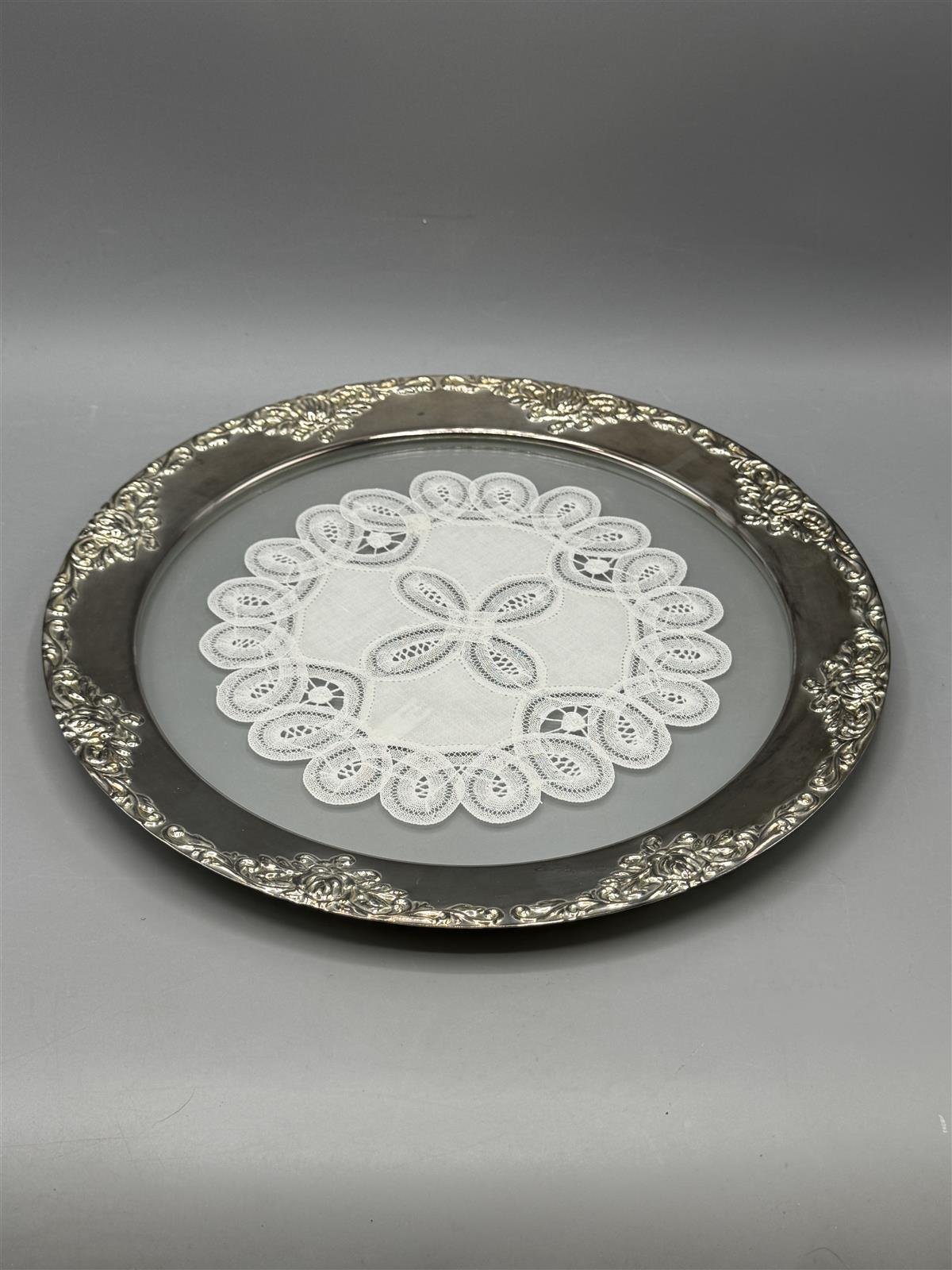 Belgian Art Plateau Gâteau Élegant tarjoiluvati