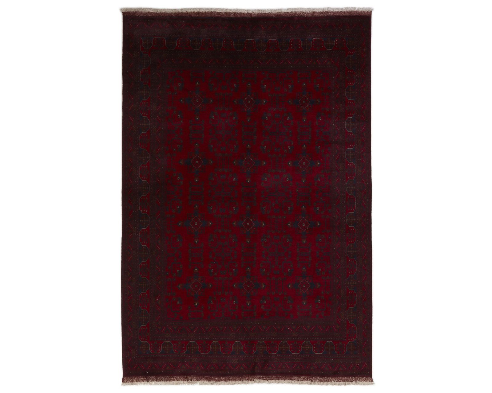 Old Afghan itämainen matto 203 x 293 cm