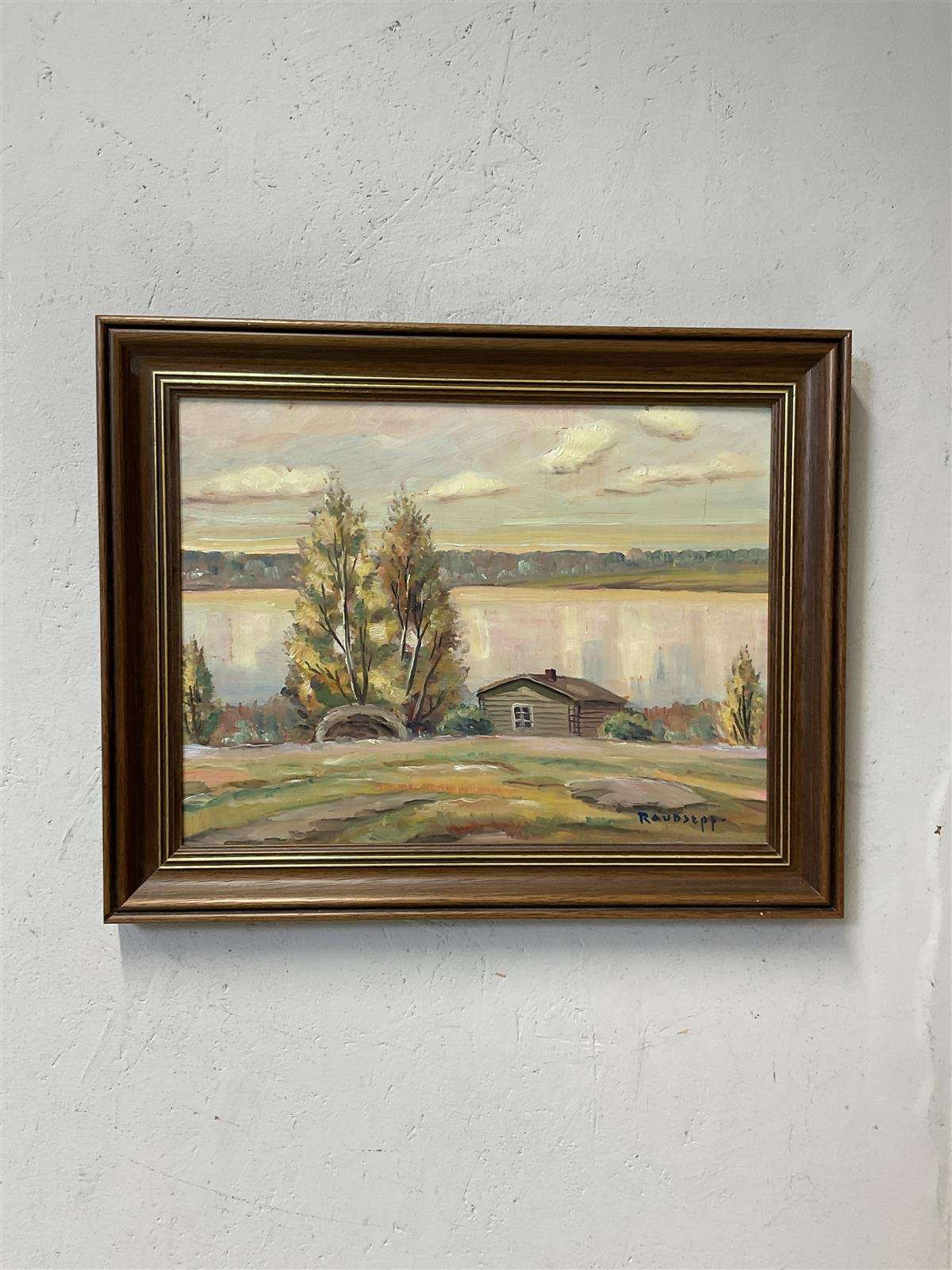 Taulu öljyvärimaalaus, Einar Raudsepp