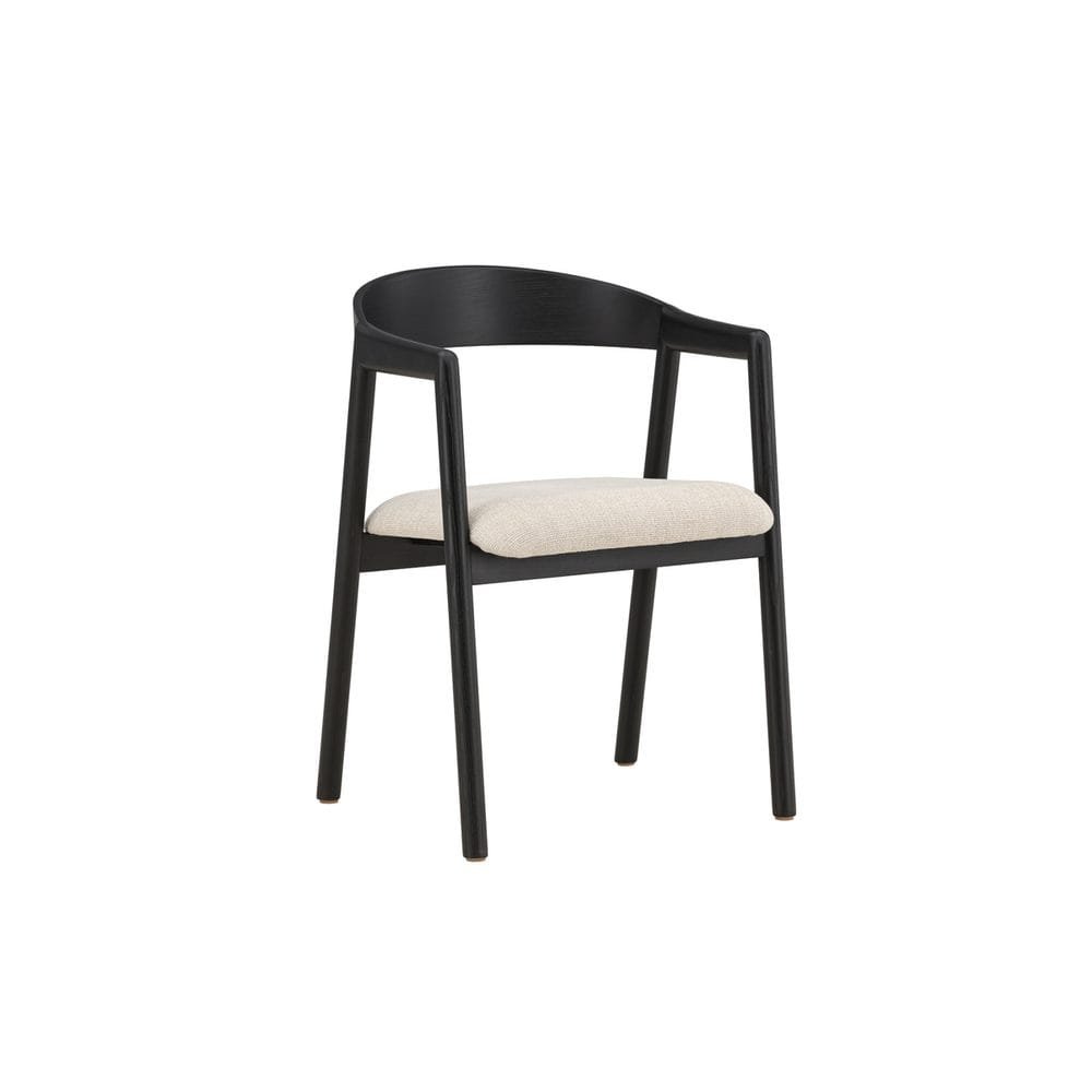Ruokailutuoli Långön - Musta