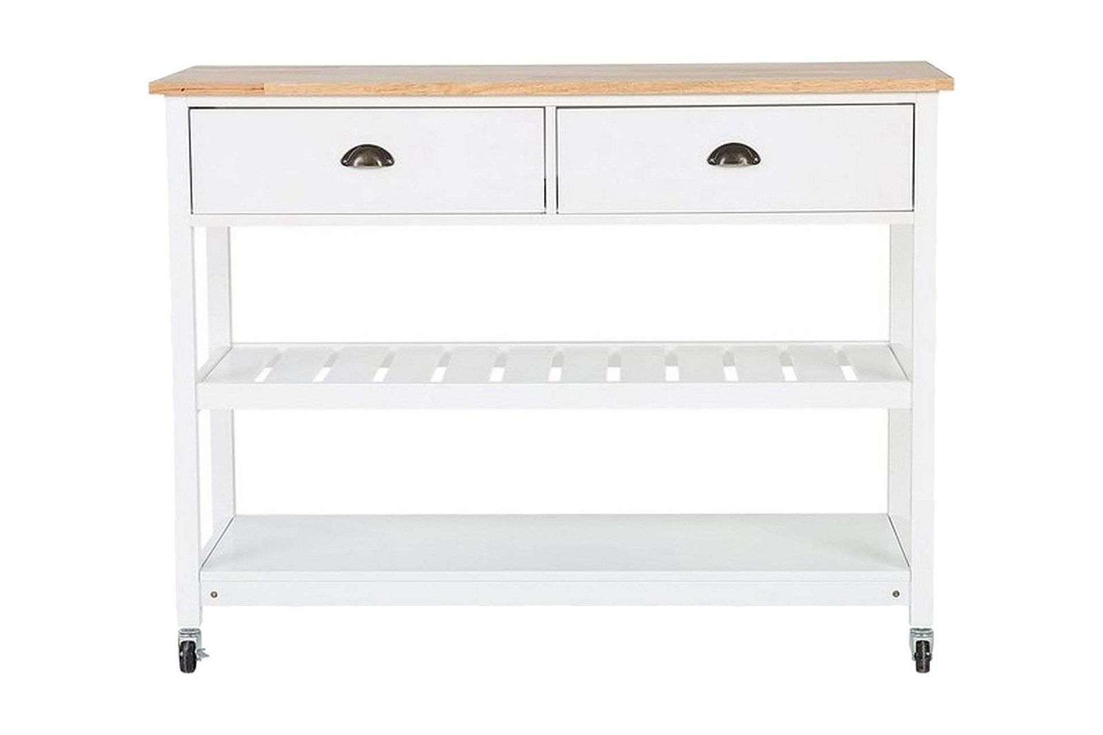 Tarjoiluvaunu Navarino 48x120 cm - Valkoinen