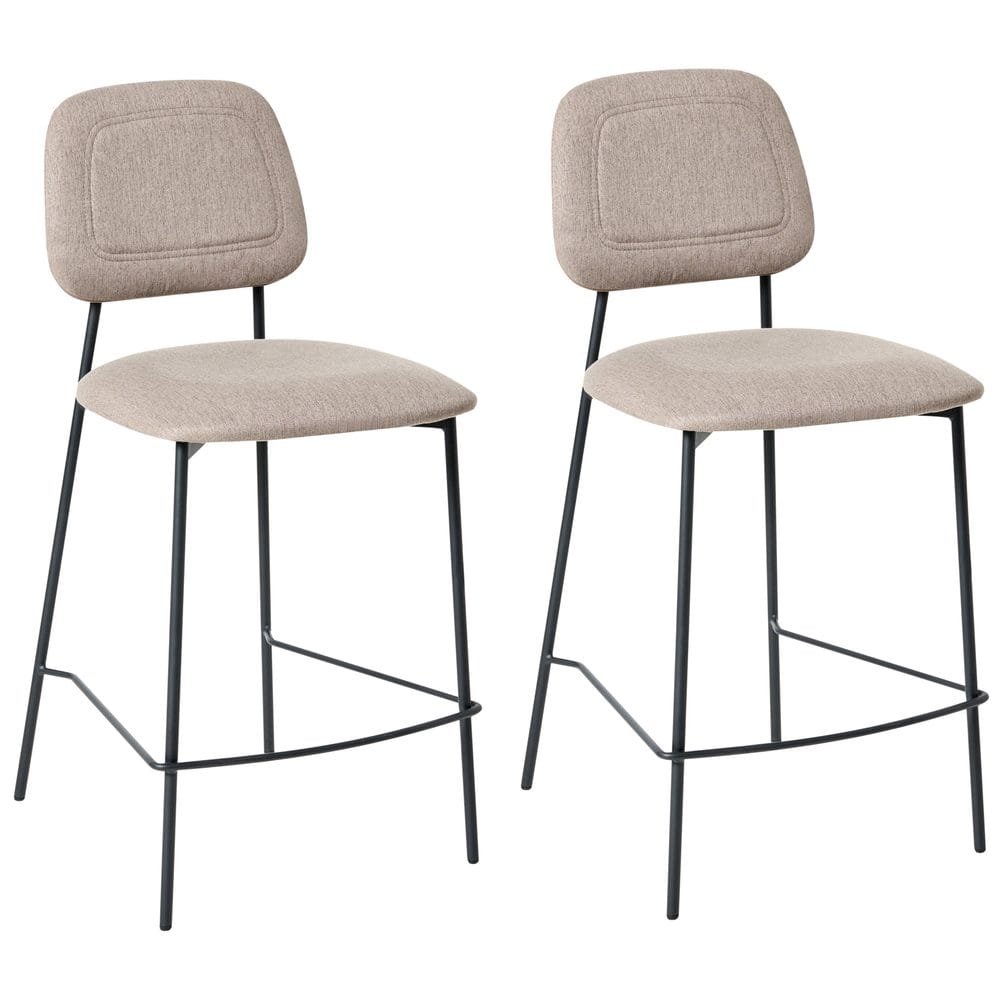 Baarituoli Duette 2-pakkaus - Beige, musta