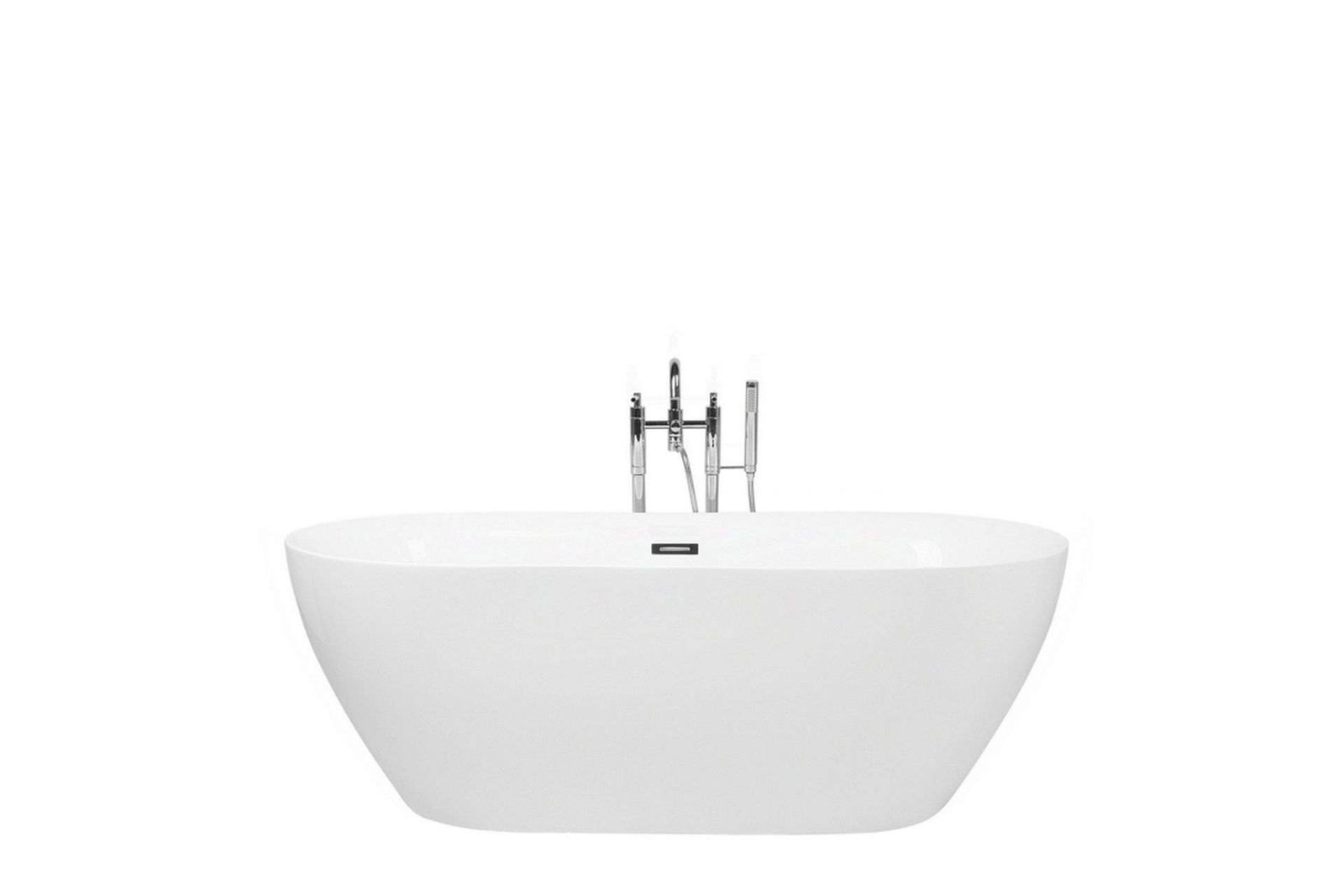 Kylpyamme Carrera Vapaastiseisova 150 cm Valkoinen - Valkoinen