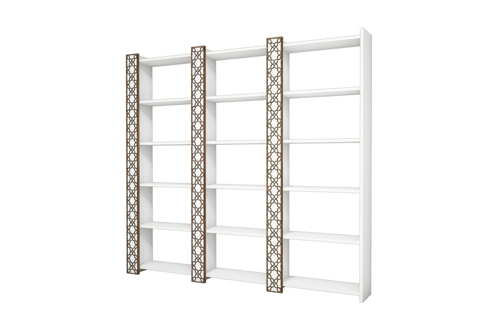 Kirjahylly Amtorp 184 cm - Valkoinen