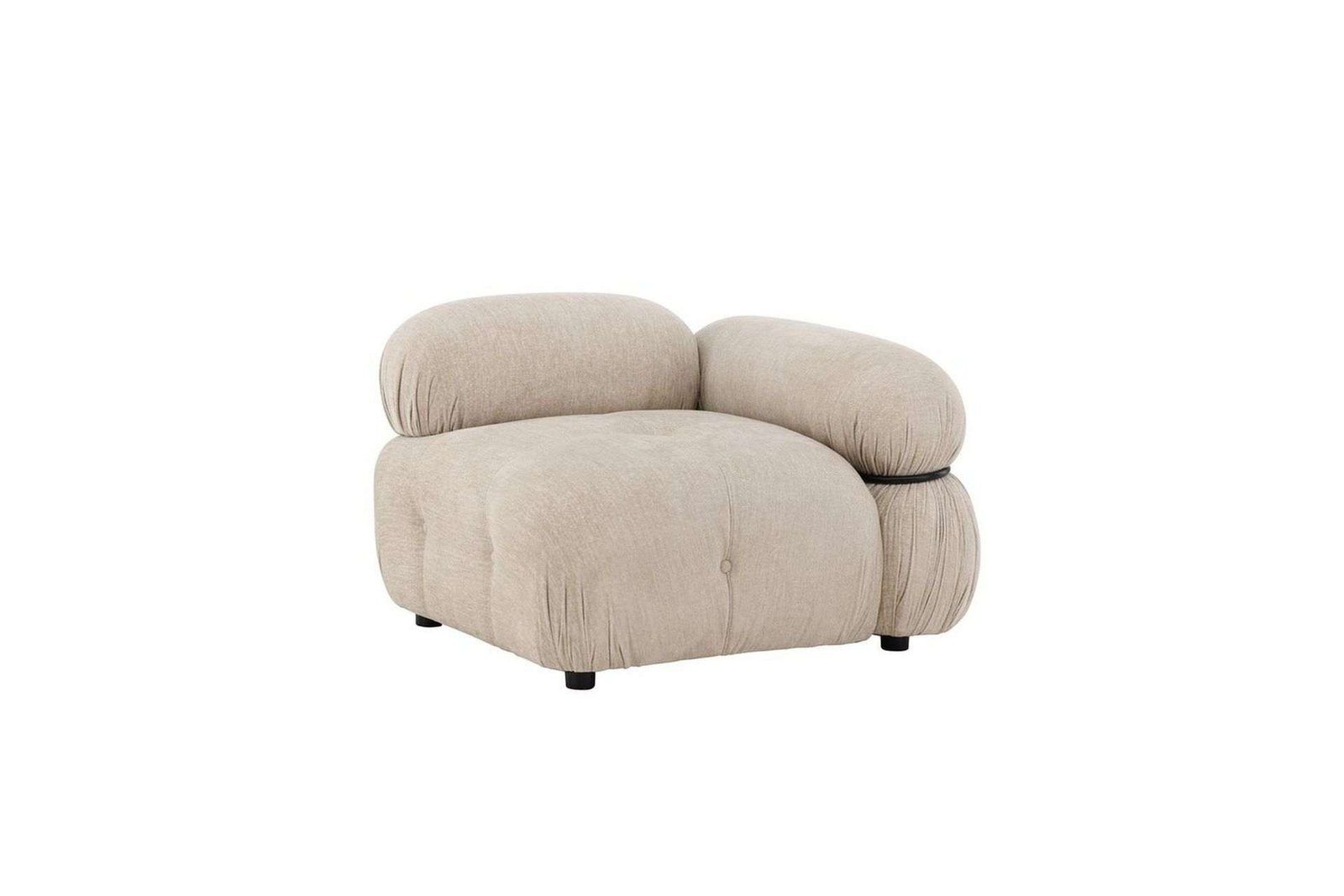 Sohvamoduuli Kulmamoduuli Vasen Mika - Beige