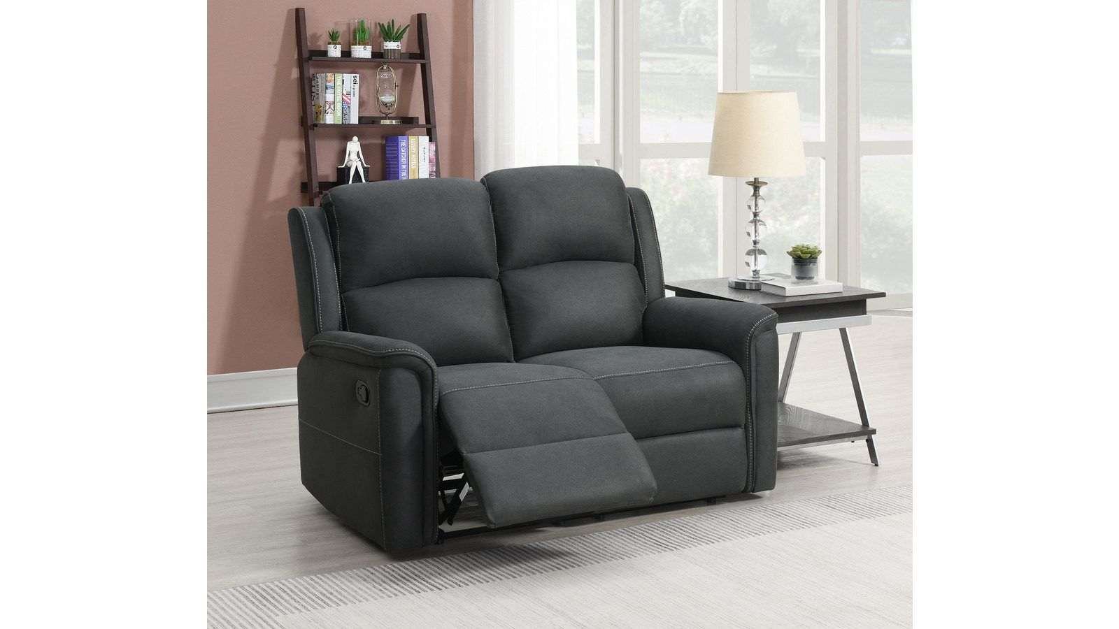 Orvella recliner-sohva 2-istuttava - Harmaa