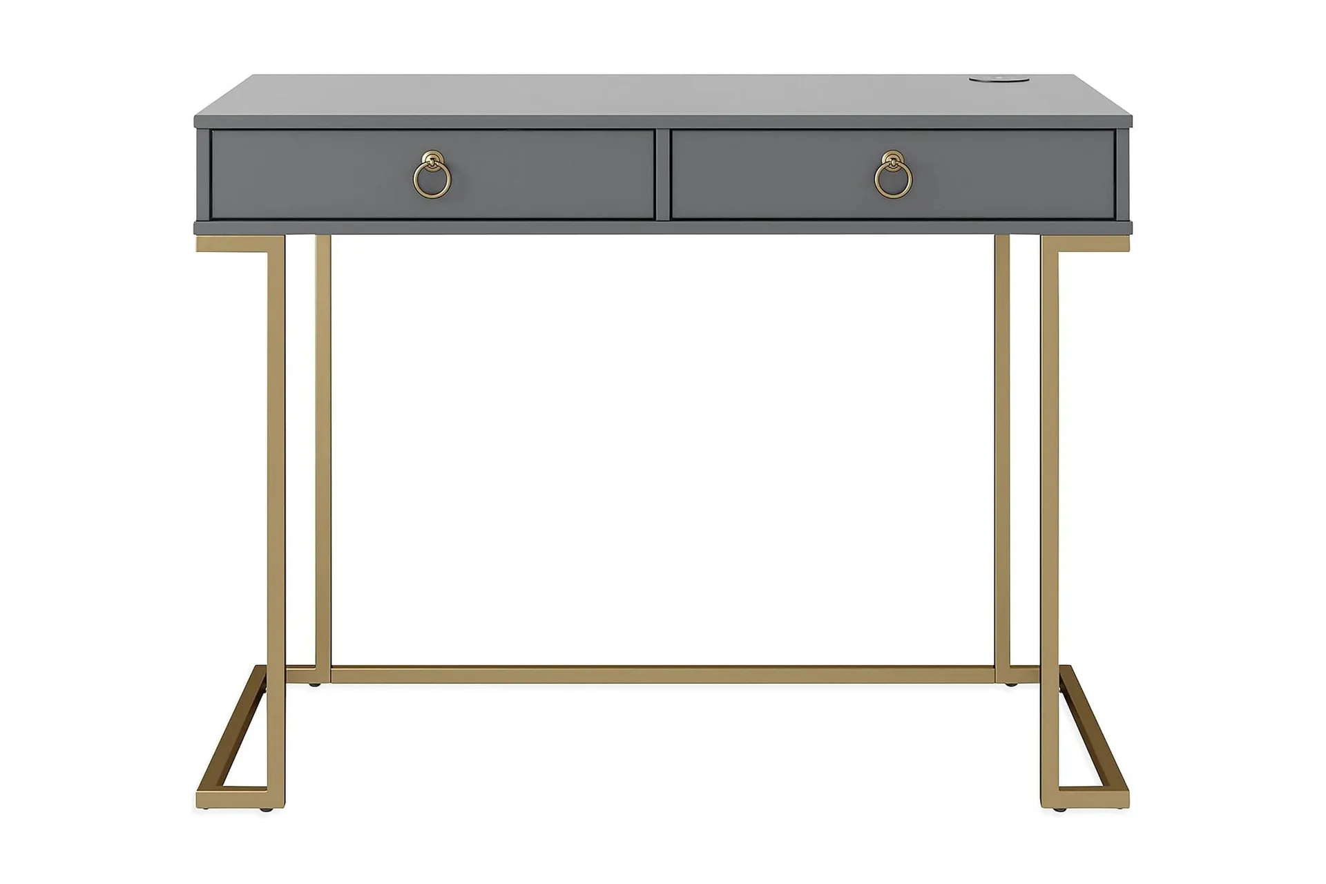 Kirjoituspöytä Camila 106 cm Säilytys 2 laatikkoa - CosmoLiving