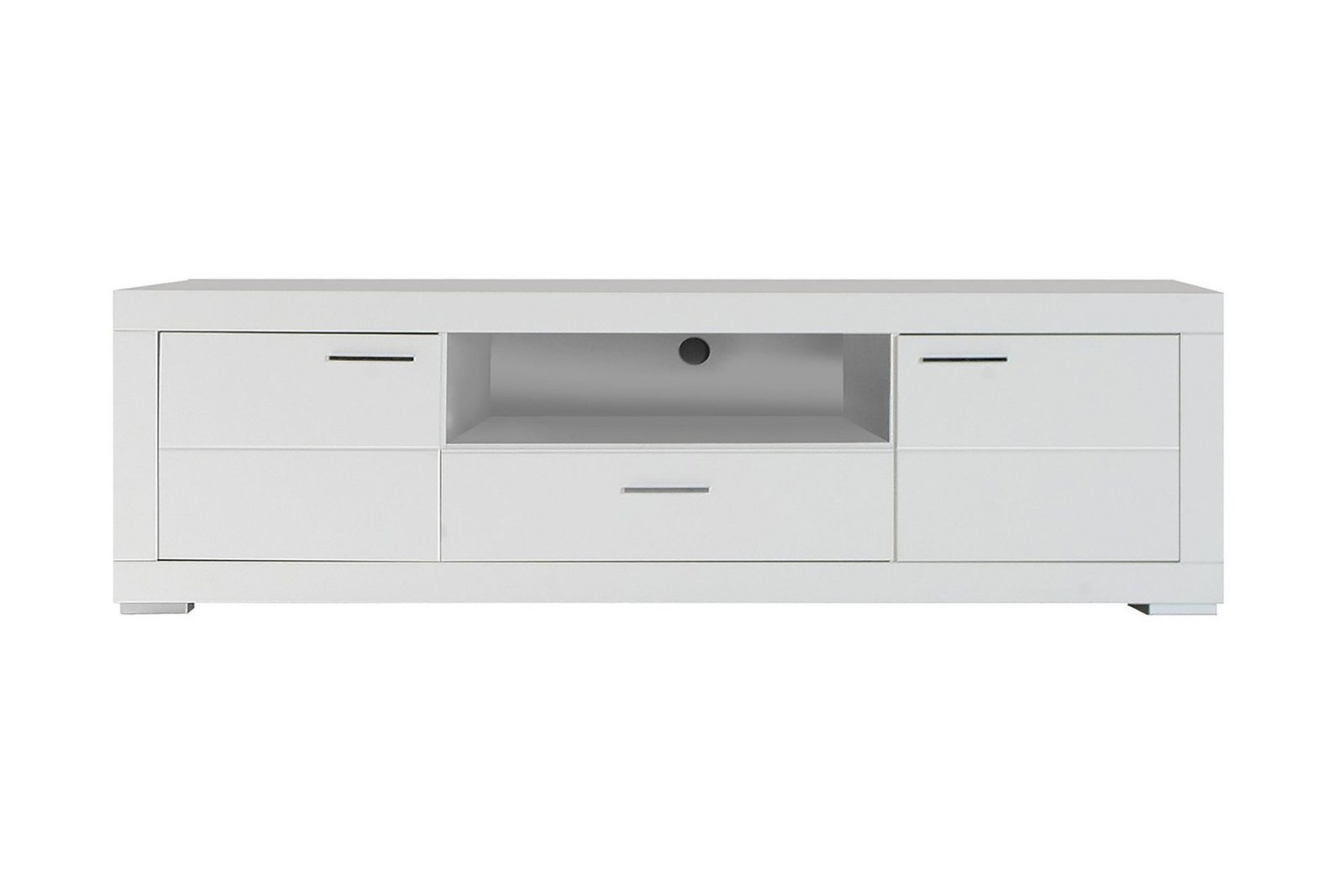 TV-taso Janyha 196 cm - Valkoinen