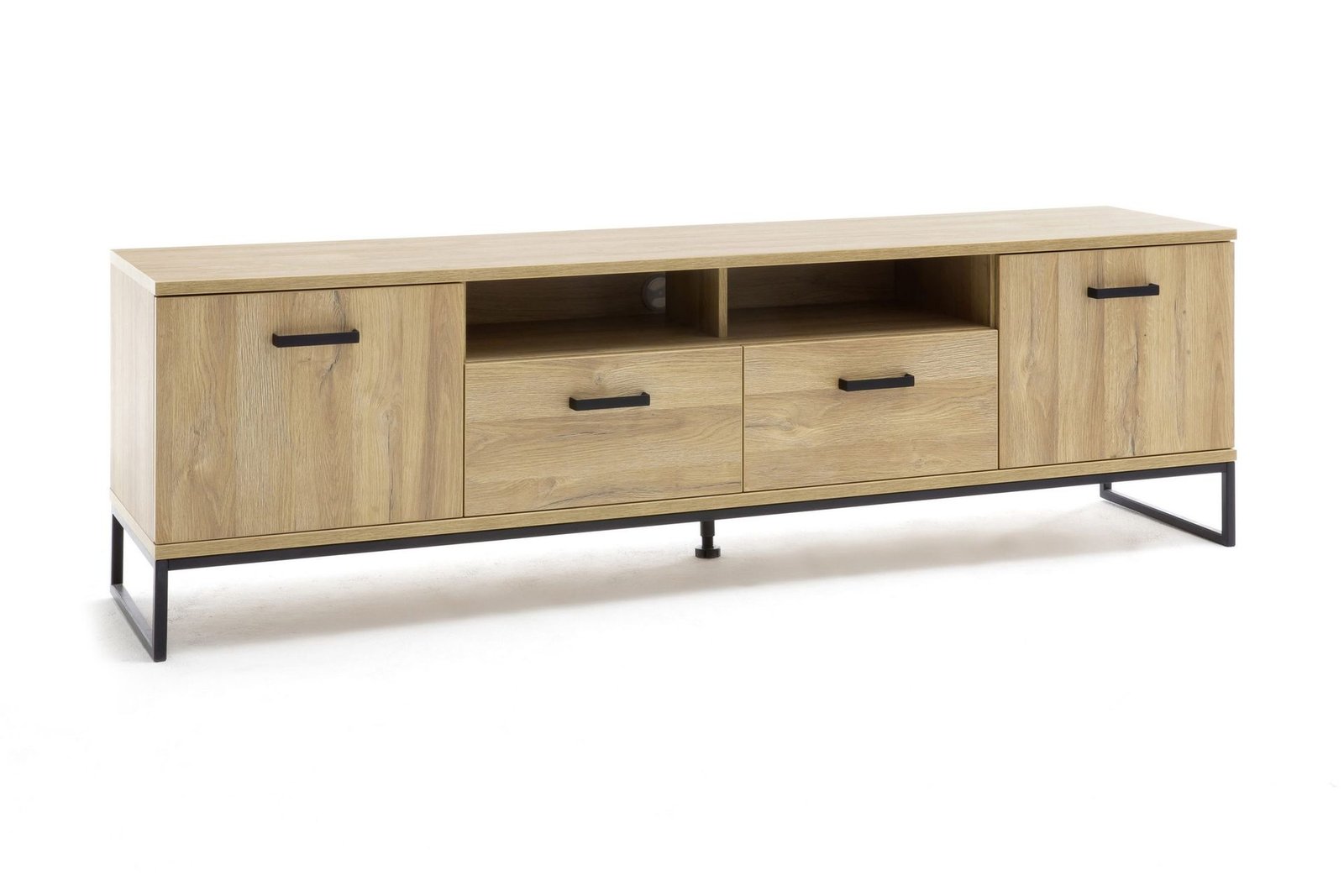 TV-taso Wimm 201 cm - Puu/Luonnonväri