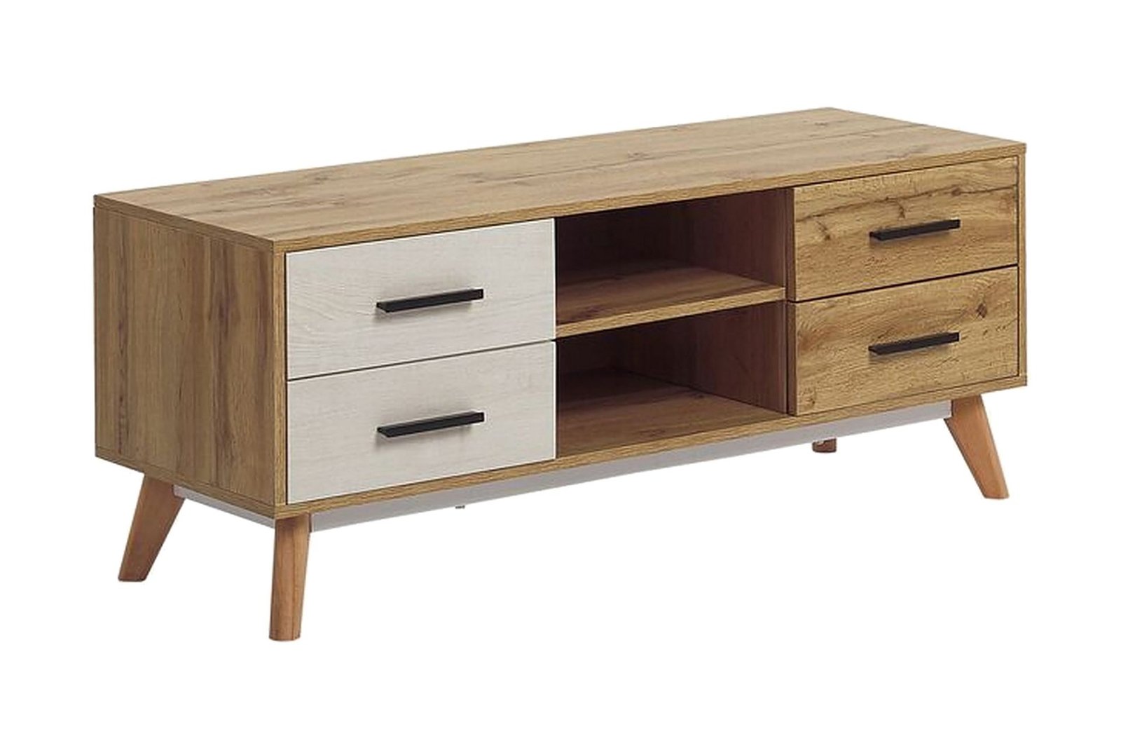 TV-taso Trapajugar 120 cm - Valkoinen