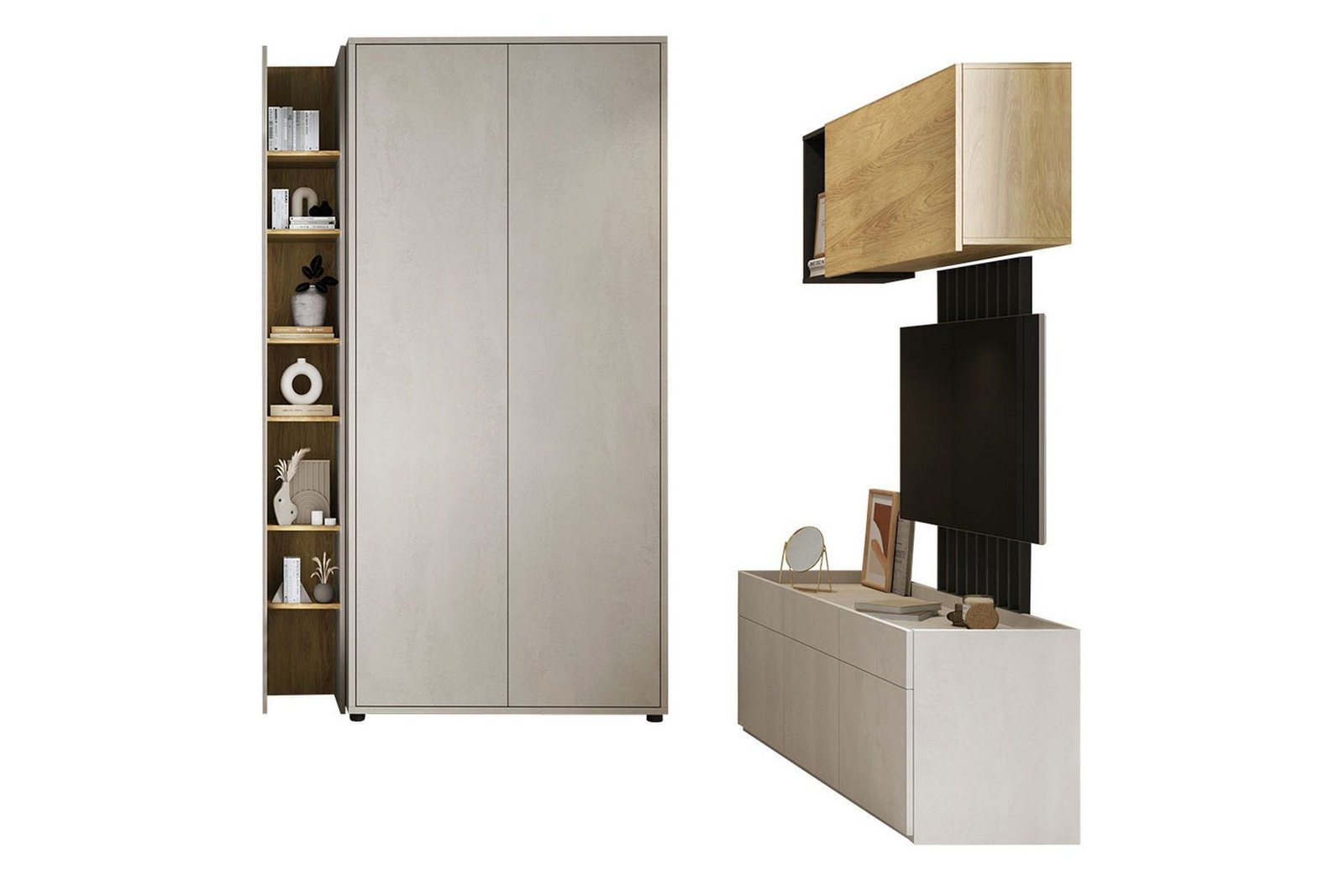 Parhaat Olohuoneen Kalustesarjat - Ruskea/Beige