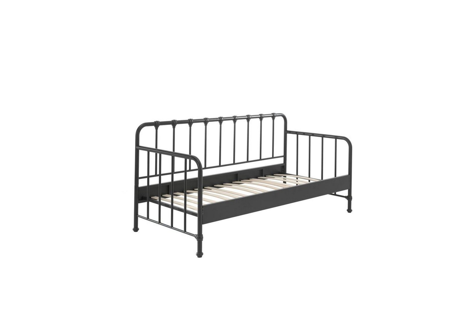 Mökkisänky Bronxx Musta 90x200 cm -