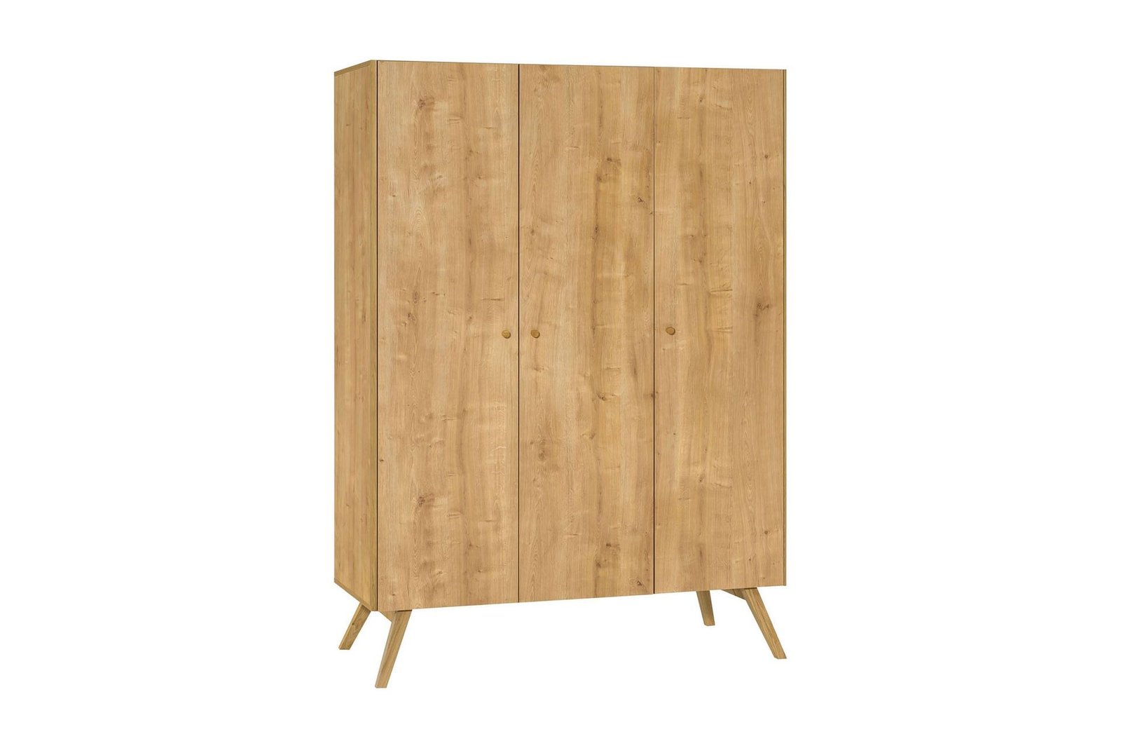 Vaatekaappi Nature Luonnonväri/Valkoinen - VOX