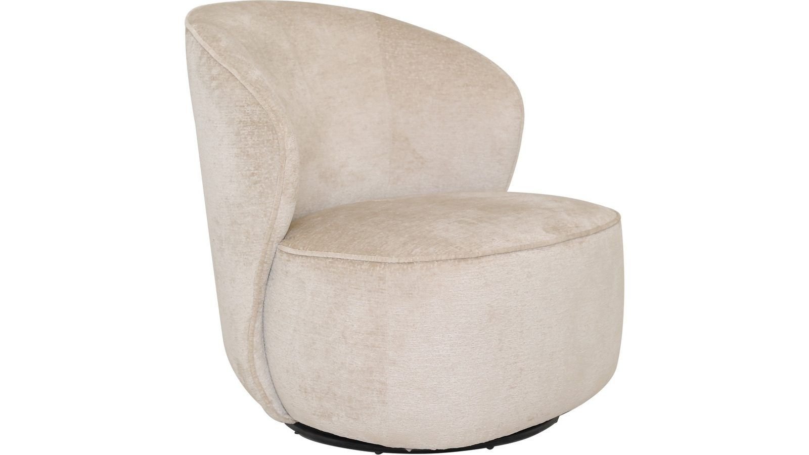 Zorevi-nojatuoli pyörivällä toiminnolla, kangas - Beige