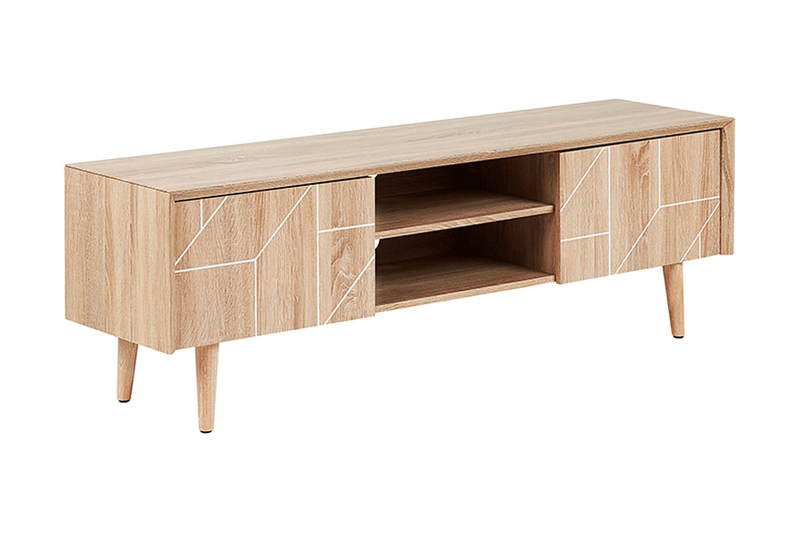 TV-taso Legynd 150 cm - Puu/Luonnonväri