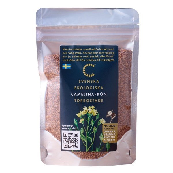 Camelina of Sweden Camelina-Siemenet Kuivapaahdettu, 100 g