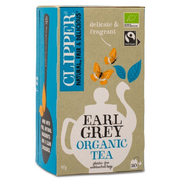 Clipper Tea Earl Grey EKO, 20 pussia