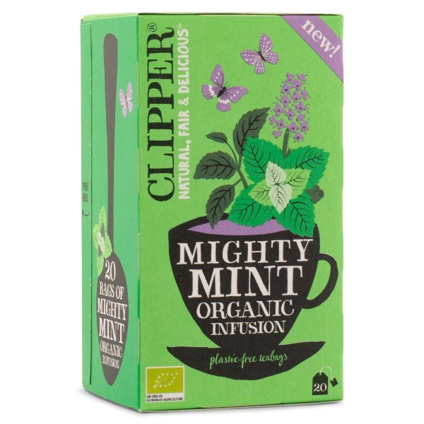 Clipper Tea Mighty Mint Infusion, 20 pussia