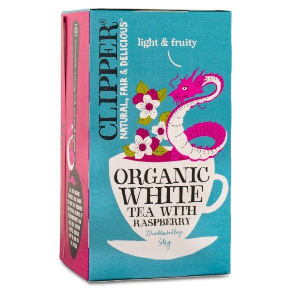 Clipper Tea White Raspberry Luomu, 20 pussia