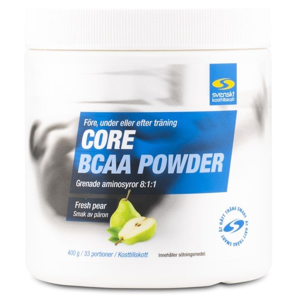 Core BCAA Powder, Tuore päärynä, 400 g