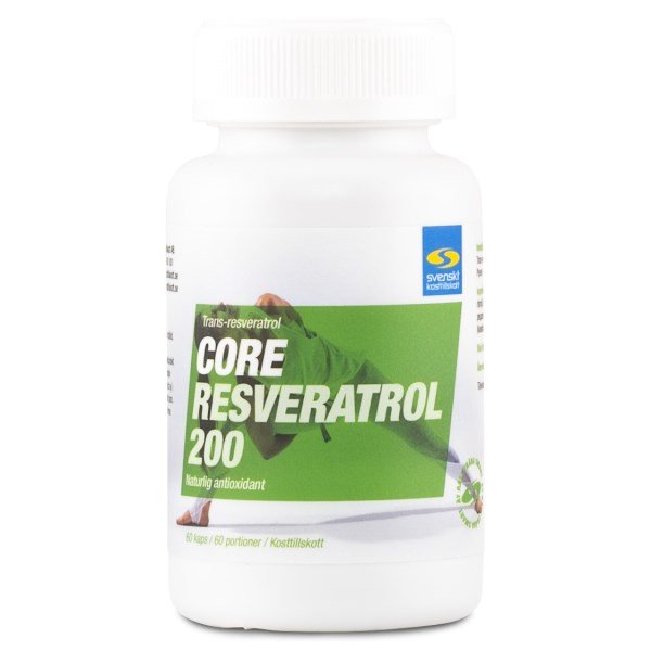 Core Resveratrol 200, 60 kapselia