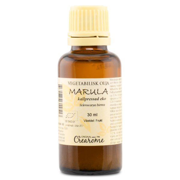 Crearome Kylmäpuristettu Marulaöljy EKO, 30 ml
