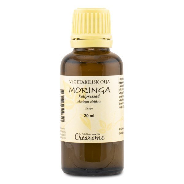 Crearome Kylmäpuristettu Moringa Öljy, EKO, 30 ml