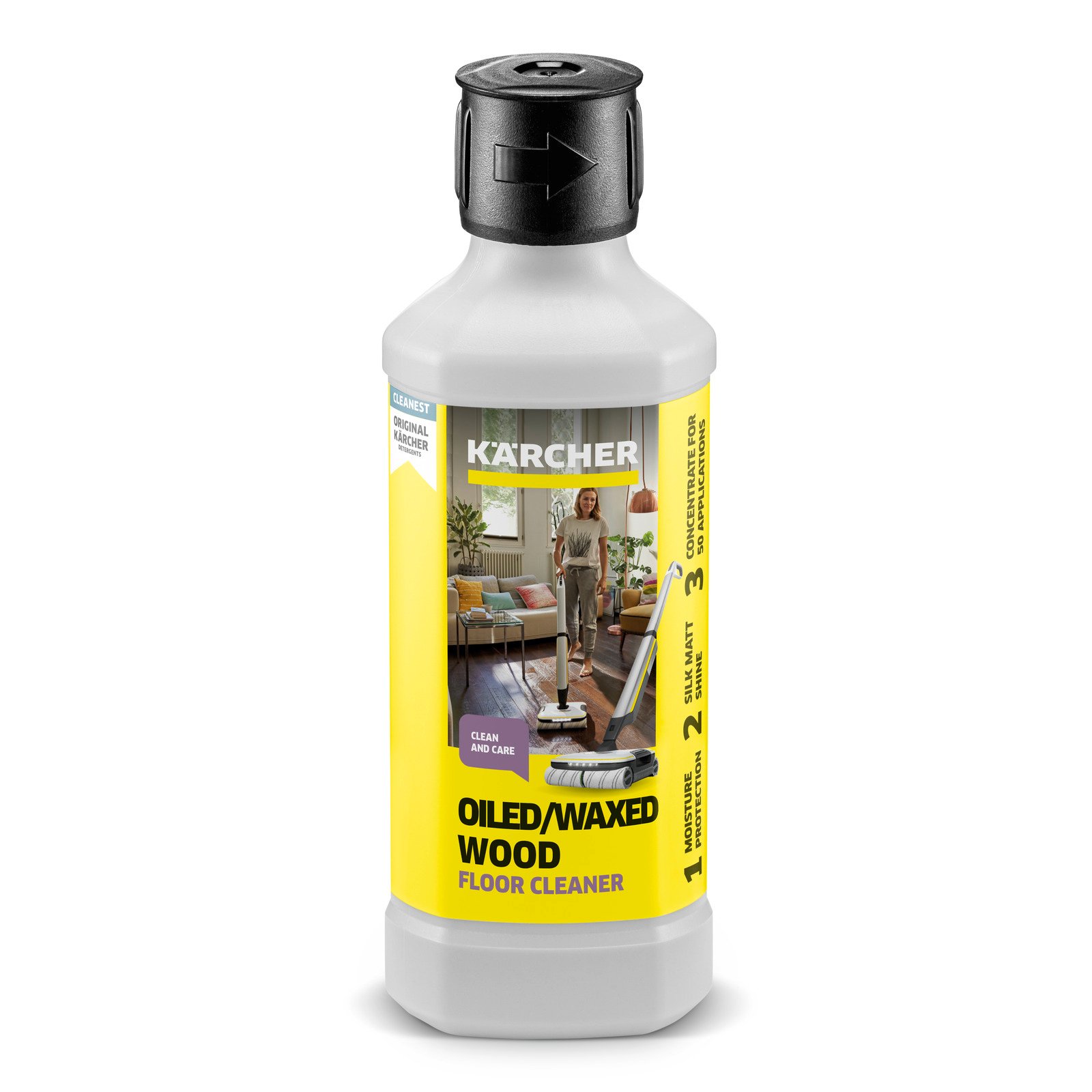Kärcher - Pesuaine vahatulle ja öljytylle parketille, 500ml