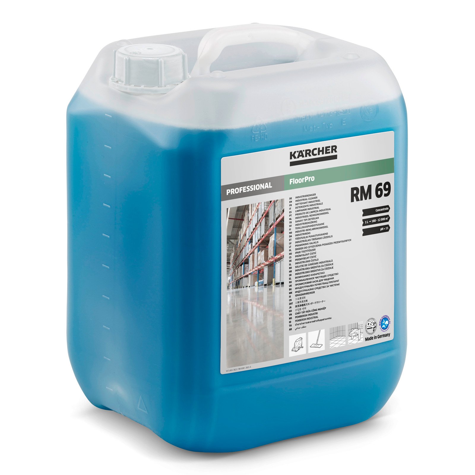Kärcher - Lattianpuhdistusaine RM 69, 10l