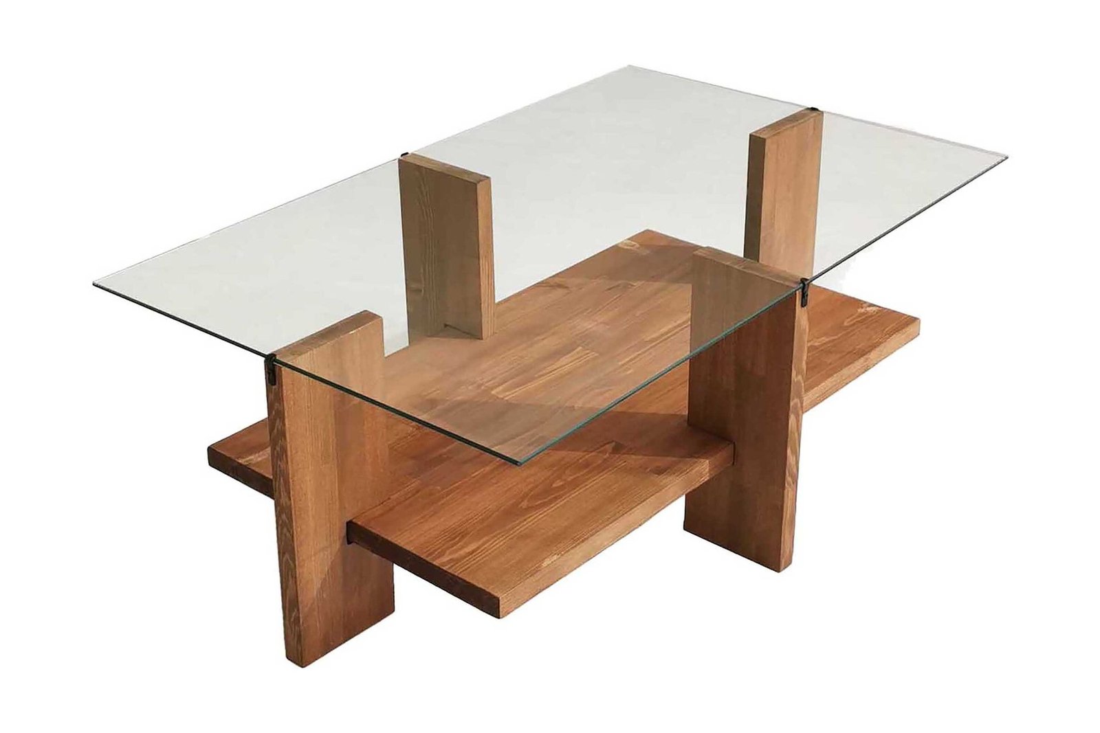 Sohvapöytä Razotaji 105x40x105 cm - Ruskea