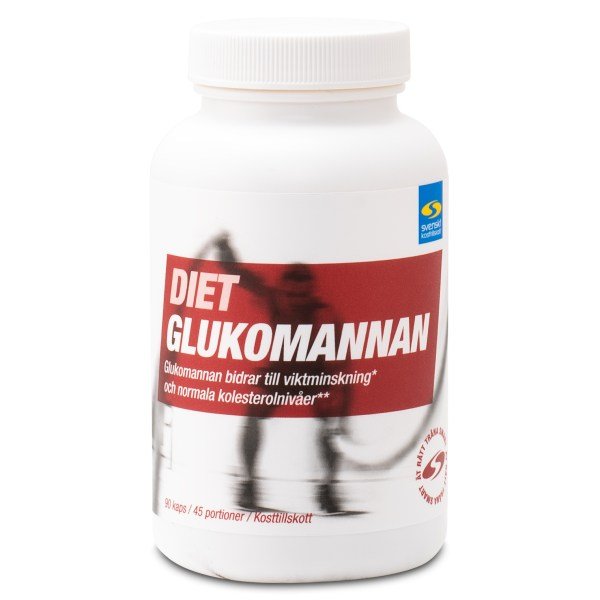Diet Glukomannaani, 90 kapselia