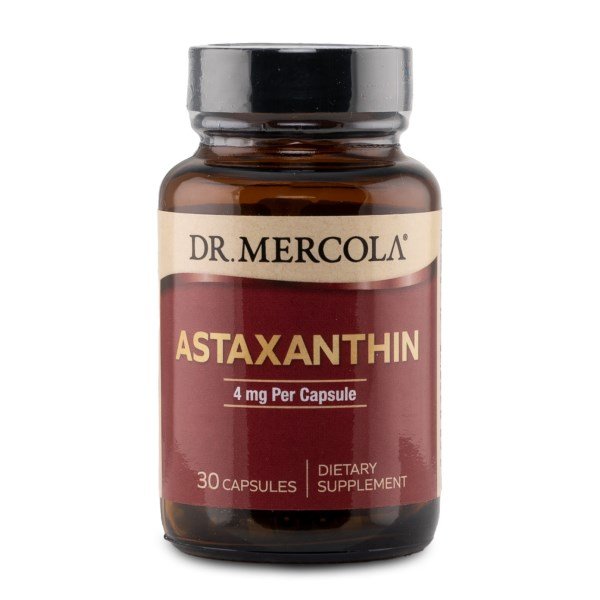 Dr Mercola Astaxantin, 30 kapselia