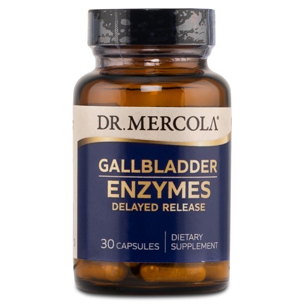 Dr Mercola Gallbladder Enzymes, 30 kapselia