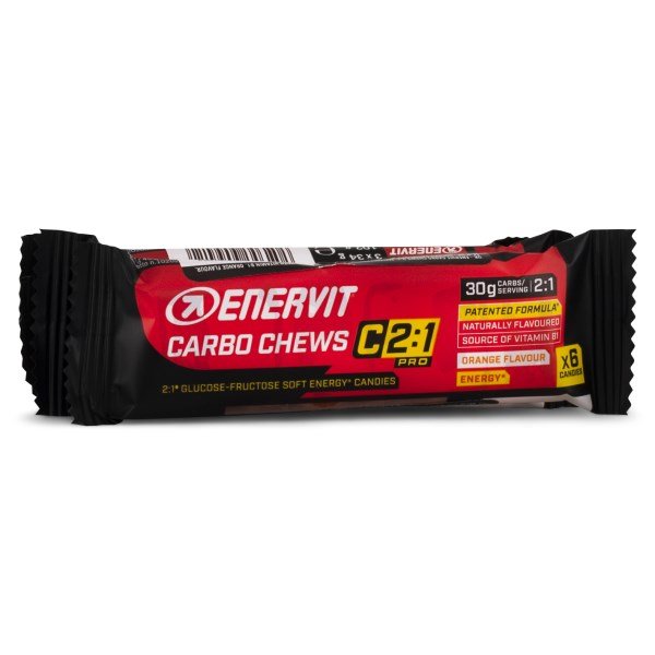 Enervit Carbo Chews C2:1, Appelsiini