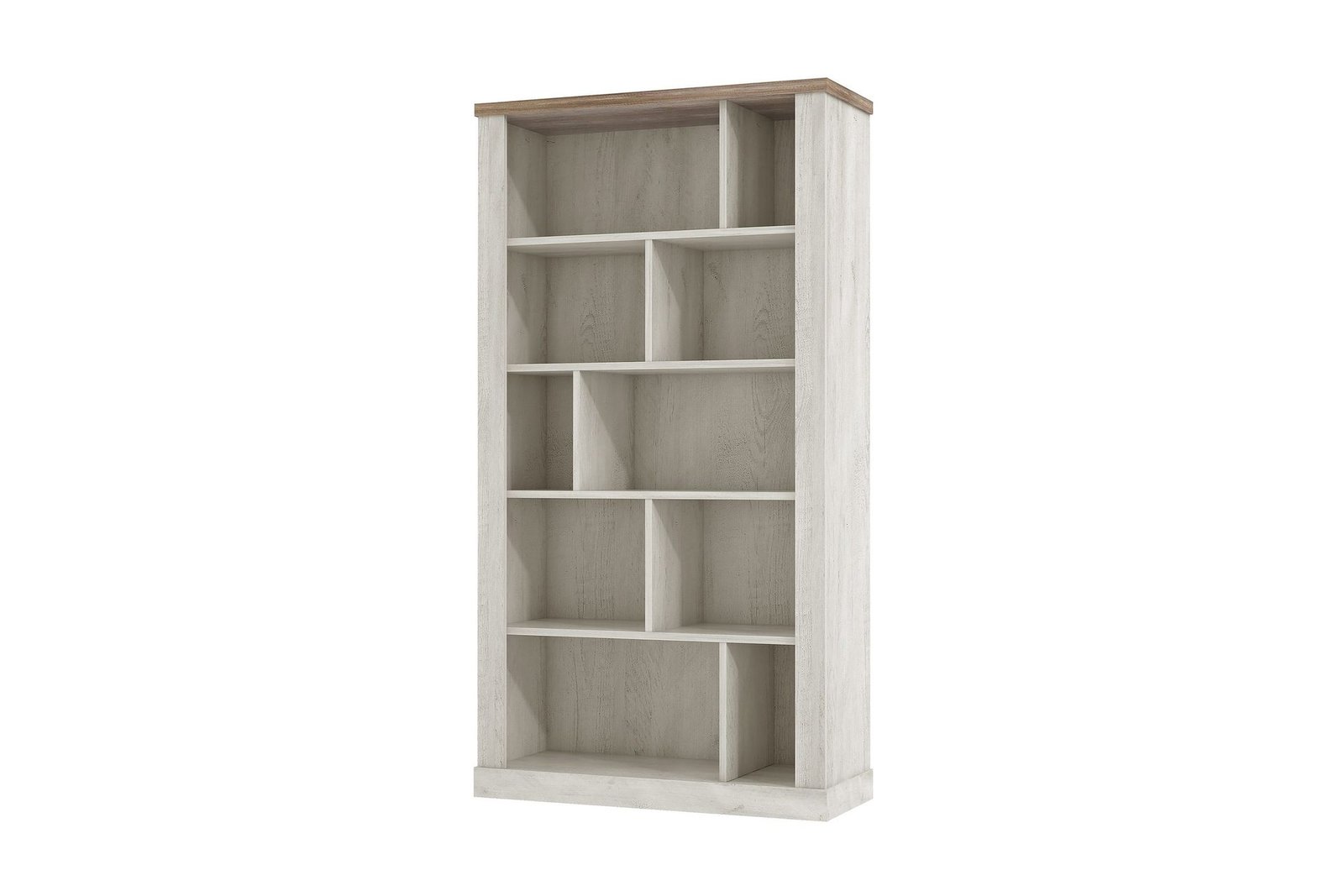 Säilytyshylly Breage 41x114 cm - Ruskea/Valkoinen
