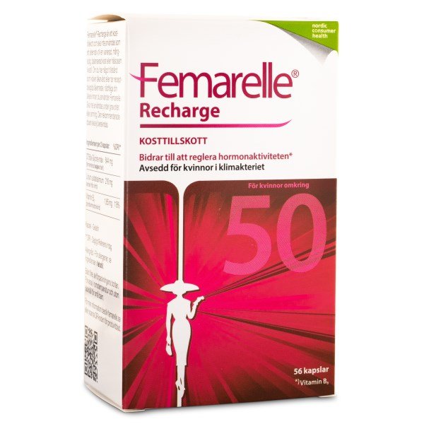 Femarelle Recharge, 56 kapselia