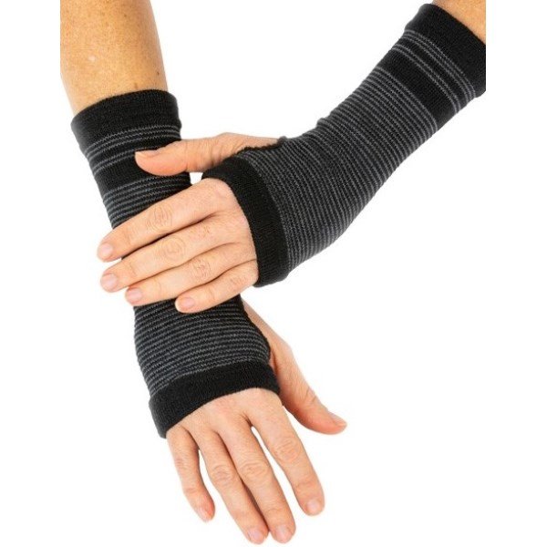 Funq Wear Warm and Comfy - Kevyet Ranteen lämmittimet, S, Tummanharmaa